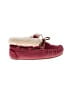 Minnetonka 100% Leather Burgundy Pink Ankle Boots Size 1 (youth) - photo 1