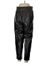 Ann Taylor LOFT Outlet Metallic Black Casual Pants Size L - photo 2