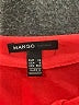 Mango Solid Red Casual Dress Size 2 - photo 7