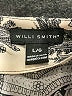 Willi Smith 100% Polyester Gray 3/4 Sleeve Blouse Size L - photo 7