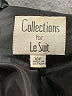 Collections for Le Suit Stripes Black Blazer Size 14 - photo 6