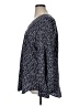 CAbi 100% Polyester Blue Long Sleeve Blouse Size XL - photo 5