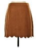 MYNT 1792 Solid Brown Casual Skirt Size 2 - photo 1