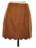 MYNT 1792 Solid Brown Casual Skirt Size 2 - photo 2