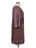 Max Studio 100% Polyester Print Brown Casual Dress Size XL - photo 4