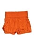 Assorted Brands 100% Nylon Solid Orange Shorts Size L - photo 1