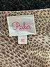 Parker 100% Silk Animal Print Tan Blouse Size XS - photo 7