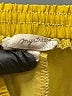 Mystree Paisley Yellow Casual Pants Size L - photo 4