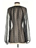 Zoa Black Long Sleeve Blouse Size S - photo 2
