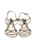 Nina Metallic Silver Gold Heels Size 8 1/2 - photo 2