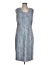 St. John Tweed Blue Casual Dress Size 12 - photo 1