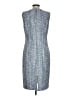 St. John Tweed Blue Casual Dress Size 12 - photo 2