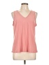Vince Camuto Color Block Pink Sleeveless Top Size L - photo 1