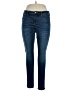 Mossimo Solid Blue Jeans Size 16 - photo 1