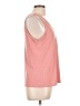 Vince Camuto Color Block Pink Sleeveless Top Size L - photo 4