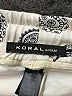 Koral Paisley White Athletic Shorts Size M - photo 3