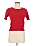Mondi Red Short Sleeve Turtleneck Size M - photo 1