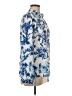 Shein Curve Floral Blue Long Sleeve Blouse Size 12 - photo 4