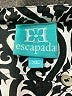 Escapada 100% Rayon Paisley Black Long Sleeve Blouse Size XL - photo 7