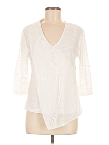 Tribal 3/4 Sleeve Top (view 1)