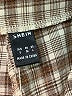Shein Plaid Brown Casual Pants Size 4 - photo 7