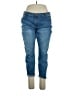 Boutique + Solid Blue Jeans Size 16W - photo 1