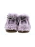 Burberry 100% Leather Purple Ankle Boots Size EU 40 - photo 2