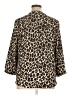 Vince Camuto 100% Polyester Animal Print Tan 3/4 Sleeve Blouse Size XL - photo 2