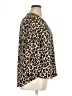Vince Camuto 100% Polyester Animal Print Tan 3/4 Sleeve Blouse Size XL - photo 4