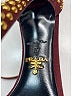 Prada Burgundy Suede Studded Sandals Size EU 37 - photo 6