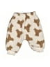 Baby Gap 100% Polyester Animal Print Ivory Casual Pants Size 0-3 mo - photo 1