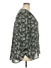 Grace 100% Polyester Floral Black 3/4 Sleeve Blouse Size 2X - photo 4