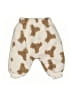 Baby Gap 100% Polyester Animal Print Ivory Casual Pants Size 0-3 mo - photo 2