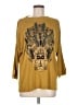 Unbranded Gold 3/4 Sleeve Top Size M (estimated) - photo 1