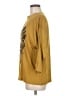 Unbranded Gold 3/4 Sleeve Top Size M (estimated) - photo 5