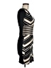 Bebe Chevron-herringbone Black Cocktail Dress Size M - photo 4