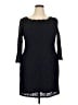 Adrianna Papell Tweed Black Cocktail Dress Size 18 - photo 1