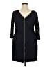 Adrianna Papell Tweed Black Cocktail Dress Size 18 - photo 2