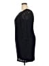 Adrianna Papell Tweed Black Cocktail Dress Size 18 - photo 5