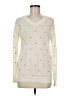 Renee C. Polka Dots Ivory Pullover Sweater Size M - photo 1