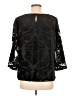 rsvp by TALBOTS Black 3/4 Sleeve Blouse Size M - photo 2