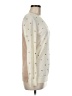 Renee C. Polka Dots Ivory Pullover Sweater Size M - photo 4