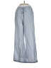 Shein Stripes Blue Casual Pants Size 4 - photo 1