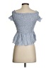 Japna 100% Rayon Blue Sleeveless Blouse Size S - photo 2