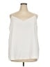 ASOS 100% Polyester Ivory Tank Top Size 18 - photo 1