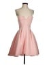 Keepsake Solid Pink Cocktail Dress Size S - photo 1