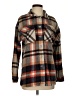 Unbranded 100% Polyester Plaid Brown Pullover Sweater Size S - photo 1