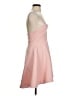 Keepsake Solid Pink Cocktail Dress Size S - photo 4