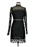 Boohoo 100% Polyester Black Cocktail Dress Size 8 - photo 1