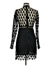 Boohoo 100% Polyester Black Cocktail Dress Size 8 - photo 2